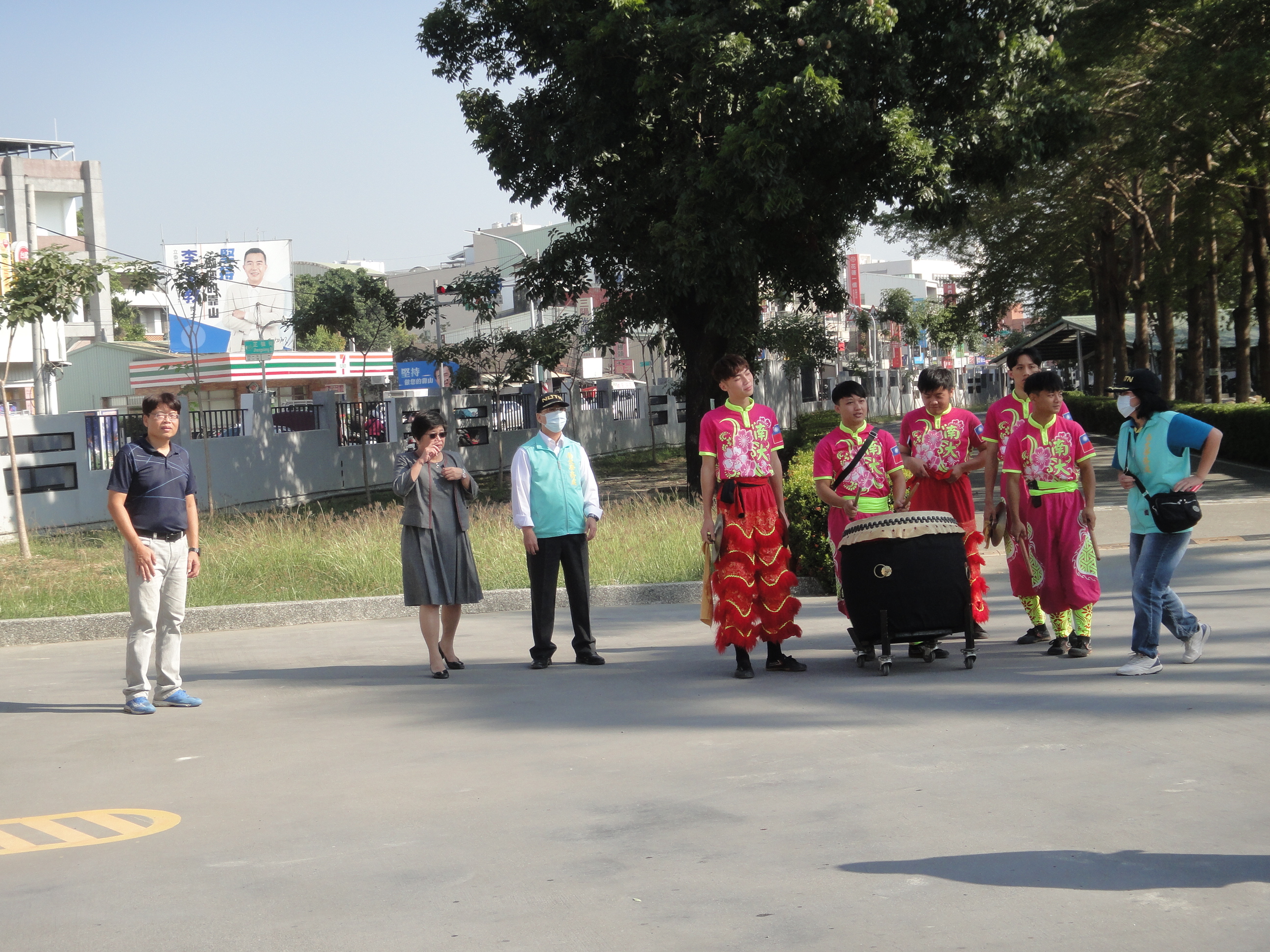 南大校慶聖火傳遞