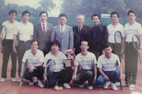 民國83年全國教育杯網球錦標賽獲教職員組工組冠軍